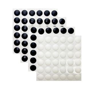 Custom White Black Round Adhesive Anti-slip Rubber Silicon Feet Pad Rubber Gasket Rubber Pad - Product Image 1