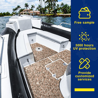 Tapis en mousse EVA de haute qualité, imitation teck synthétique, auto-adhésif, anti-UV, pour yacht, marchepieds, facile à poser, pour extérieur