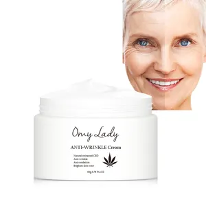 Serie CBD omy signora cura della pelle bacca di goji anti age anti lentiggine crema per il viso OEM/ private label