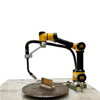 Robot de soudage industriel manuel personnalisé à 6 axes CO2 MIG MAG, charge utile de 5 kg, répétabilité de 0,02 mm, neuf