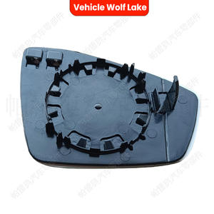 Espejo Retrovisor para Auto Wolf Lake, para Volkswagen Santana, Lado Izquierdo, Repuesto Nuevo, Material ABS Plateado - Product Image 2