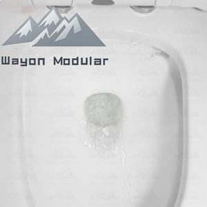 WC monobloc moderne blanc Wayon avec <span class=keywords><strong>chasse</strong></span> <span class=keywords><strong>d</strong></span>'<span class=keywords><strong>eau</strong></span> double et siège à fermeture douce pour appartement de luxe WW-ZBQ - Product Image 4