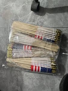Poteau en bois personnalisé, drapeau agitant la main de l'élection présidentielle <span class=keywords><strong>américaine</strong></span>, Kamala Harris - Product Image 6