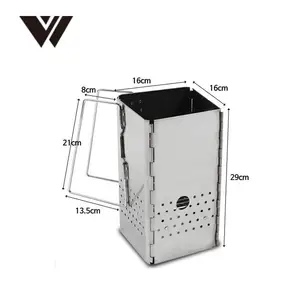 低最小起订量专业烧烤烟囱木炭打火机篮/户外消防启动器