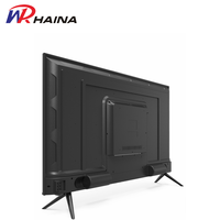 Téléviseur intelligent sans cadre de 32 à 75 pouces avec verre trempé, téléviseur LED/LCD, Android 14-21 T2S2, Moyen-Orient, Afrique, 2 télécommandes
