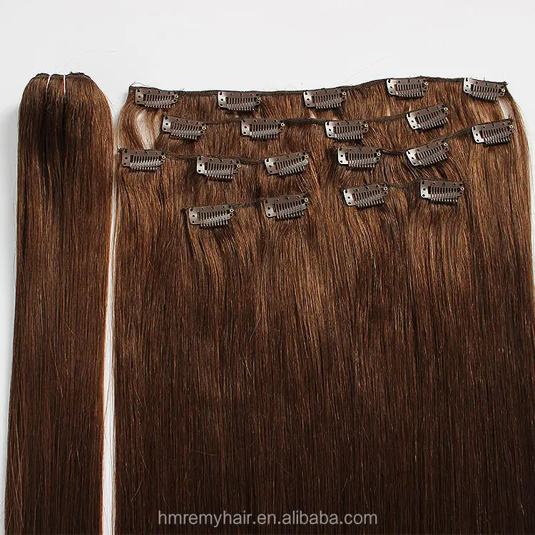 34 Inch Single Seamless Brazilian Natural Black Curly Full Head Clip In Real Remy Human Hair Extensions Hair Extension Clip On