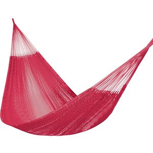 Handwoven Cotton Rope <b>Hammock</b>, Thick Soft 450 LBS High Weight Capacity, for Patio Garden Backyard, Porch, Camping - Product Image 5