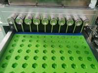 Nieuwe JU-X05 Kleine Mini Automatische Snoepafzetmachine voor de productie van fruitgelei, bonbons en gummyberen