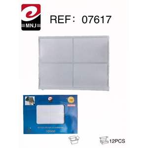 Étiquettes adhésives Mnj, 12 pièces, pour usage au bureau, papier autocollant blanc - Product Image 3