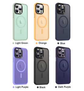 Custodie Protettive Leyi in PC e TPU Antiurto con Ricarica Wireless e Finitura Opaca Satinata per <span class=keywords><strong>iPhone</strong></span> 15 <span class=keywords><strong>Pro</strong></span> <span class=keywords><strong>Max</strong></span> 16 17 13 - Product Image 1