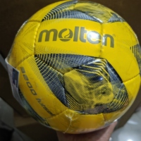 Ballon de football de futsal professionnel en cuir, taille 4, à faible rebond, pour matchs en salle