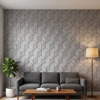 Panneaux acoustiques en feutre PET ignifuge 100% fibre de polyester, écologiques, tissés, antistatiques, absorbants le son, pour le bureau et la maison