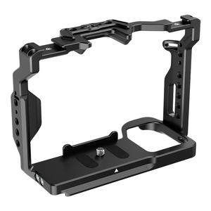 กรงกล้องโลหะสำหรับ <span class=keywords><strong>Sony</strong></span> Alpha <span class=keywords><strong>7R</strong></span> <span class=keywords><strong>v</strong></span>/ Alpha 7 iv/ A7R <span class=keywords><strong>V</strong></span>/A7 iv/A7R5แท่นขุดเจาะกล้องวิดีโออลูมิเนียม A7M4 - Product Image 4