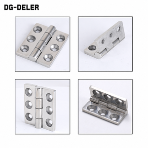 CL233-1-2 Bisagra moderna <span class=keywords><strong>de</strong></span> acero inoxidable <span class=keywords><strong>de</strong></span> 5 mm <span class=keywords><strong>de</strong></span> espesor para puerta <span class=keywords><strong>de</strong></span> armario <span class=keywords><strong>de</strong></span> caja <span class=keywords><strong>de</strong></span> distribución, engrosada, <span class=keywords><strong>de</strong></span> alta resistencia, con seis orificios, industrial - Product Image 4