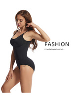 Body Shaper une pièce Resserrement abdominal Shaper Ouverture de l'entrejambe Lifting des fesses Shaper Bretelles Body.