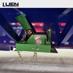 2024 Exportación 4 Ejes 20ft 40ft Contenedor Transporte 60-100Tons Cama plana Camión Semi Remolque - Product Image 4