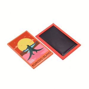 Hot Selling Refrigerator Items Custom Design Indonesia Bali Beach Souvenir Gift Tin <b>Fridge</b> Magnet - Product Image 6