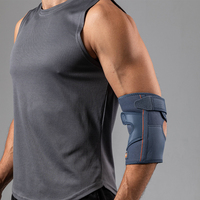 Coudière de fitness en néoprène avec fermeture magnétique, respirante et réglable pour l'entraînement en salle et la protection sportive