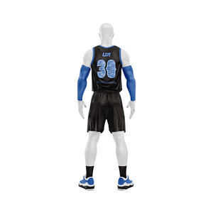 Set di Uniformi da Basket Personalizzate per Uomo, Maglia da Basket Sublimata all'Ingrosso - Product Image 3