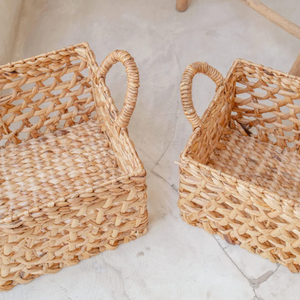 Giá Tốt Thân Thiện Với Môi Đa Chức Năng Nước Hyacinth Gấp Hamper Cho Giặt Giá Rẻ Bện Có Thể Gập Lại Giỏ Chất Lượng Cao Made - Product Image 3