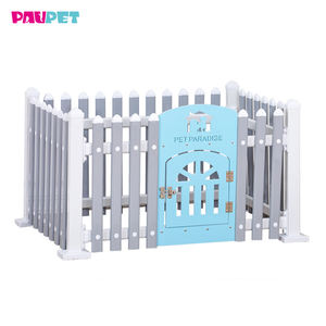 Plastik bahçe Playpens evcil hayvanlar için ahşap kazık çit - Product Image 1