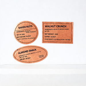 Anti-corrosion Moisture Resistant <strong>Printed</strong> Stickers for Dried Star Anise <strong>Cumin</strong> Spice Metal Cans Synthetic Paper Labels - Product Image 1
