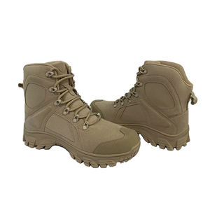 Stivali Tattici da Addestramento Alti da <span class=keywords><strong>Uomo</strong></span> Nuovo Stile di Tendenza Durevoli e Comodi <span class=keywords><strong>Suola</strong></span> in Gomma Pelle Artificiale Tutte le Stagioni - Product Image 5