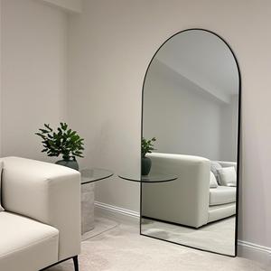 Wholesale Extra Large Size Arch Gold <strong>Gym</strong> Wall <strong>for</strong> Living Room Standing Floor Full Length Body Large <strong>Mirrors</strong> - Product Image 1