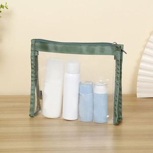 Custom-made Simple PVC Storage Bag Portable Toiletries Cosmetic Bag Wholesale Summer Daily Necessities Cosmetic <b>Case</b> <b>Case</b> - Product Image 2