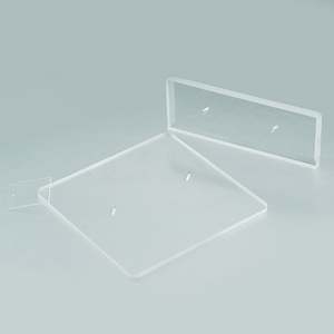 Ventanas protectoras perforadas rectangulares de cristal de zafiro óptico personalizadas para instrumentos de precisión óptica - Product Image 5