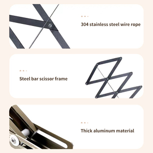 Quần Áo Máy sấy đa chức năng tự động nâng tường/trần núi giặt treo giá với điều khiển từ xa - Product Image 3