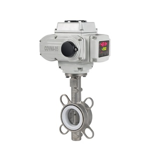 COVNA DN50 SS304 Robinet papillon en acier inoxydable avec revêtement en PTFE - Product Image 1