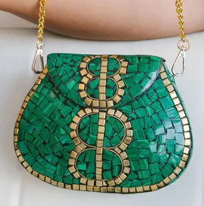 BOLSO DE NOCHE DE EMBRAGUE ROSA VINTAGE BOLSO DE NOCHE DE EMBRAGUE DE LUJO PARA MONEDERO DE LUJO A PRECIO BAJO POR ARTESANÍA DE LUJO - Product Image 5