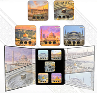 TT20 Touch Portable Refrigerator Magnet Quran Audio Player Perangkat Rekam Al-Quran Berkualitas Tinggi dan Ringkas untuk Keluarga Muslim