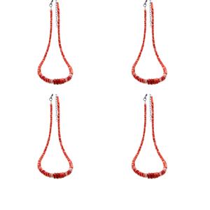 Collana di conchiglie di ostriche spinose naturali pietra in argento sterling 925 <span class=keywords><strong>Cynthia</strong></span> Sundance Moon Artisan - Product Image 6