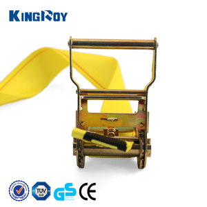 KINGROY 2 pulgadas 12 \ "Flat S Hook E-Track Tie-Down Strap 1500lbs Fuerza de ruptura CE Certificado Poliéster Correas de carga" - Product Image 5
