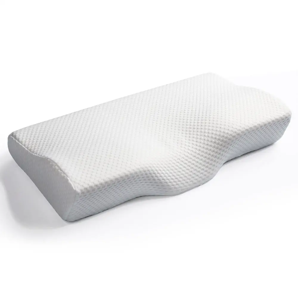 蝶の形の低刺激性整形外科のいびき防止粘弾性枕低反発枕ベッド用