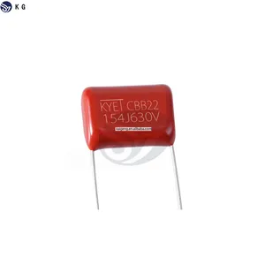 PLXFING polypropylene film capacitor 0.15uF 630V P=15mm CBB22 154J630V metal capacitor Kaigeng Electronic Component