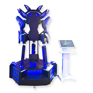 9D VR bay trên bầu trời giả lập công viên phiêu lưu ngoài trời/sân bay trò chơi bắn súng công cộng cho trò giải trí - Product Image 3