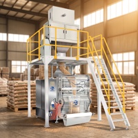 Ensacheuse VFFS Automatique de 25 kg à 50 kg pour granulés de bois et biomasse de chauffage
