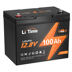 12V 100AH chu kỳ sâu group24 LiFePO4 di động 4000 + Chu kỳ pin Lithium gói cho biển chúng tôi EU cổ - Product Image 1