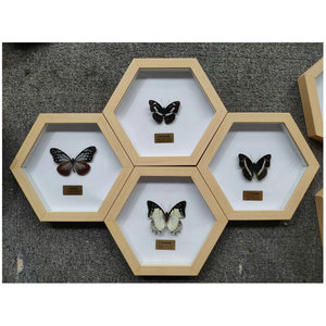 <b>Large</b> framed wall-mounted photo wall, A3 16-inch 4-size 8K mosaic frame, PS foam photo frame, solid wood photo frame. - Product Image 3
