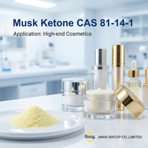 Moschus-Keton Duftstoff-Rohmaterial CAS 81-14-1 Pulver 99%min Synthetisches Aroma C14H18N2O5 Sintopchem für Parfüm und Seife - Product Image 4