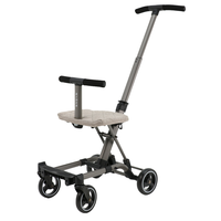Poussette multifonctionnelle de systèmes de voyage pliables compacts légers d'alliage d'aluminium de bébé