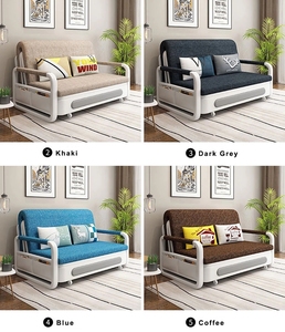 Furniture Consultant Manufacturer 1.8m <strong>Diwan</strong> Sofa to <strong>Bed</strong> Living Room Sofa Cum <strong>Bed</strong> Combinations Convertible Sofa - Product Image 6