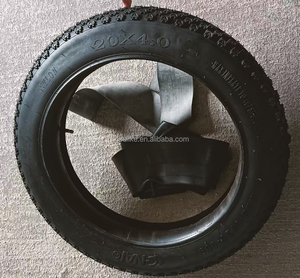 Neumático de repuesto para <span class=keywords><strong>bicicleta</strong></span> gruesa, neumáticos de <span class=keywords><strong>bicicleta</strong></span> MTB plegables resistentes a pinchazos de 20x4,0 pulgadas, neumáticos de <span class=keywords><strong>bicicleta</strong></span> de alta densidad para todo terreno - Product Image 1