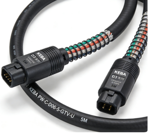 สายเคเบิลเอนโค้ดเดอร์แท้ KEBA PW-C-D06-5-GTV-U ยาว 5 เมตร -20 ถึง +80 ออกแบบมาเป็นพิเศษสำหรับ Drag Chain - Product Image 3