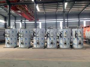 Factory Price Small Vertical Steam Generator Natural Gas LPG <strong>Oil</strong> Diesel Fired Industrial Steam Boiler - Product Image 4