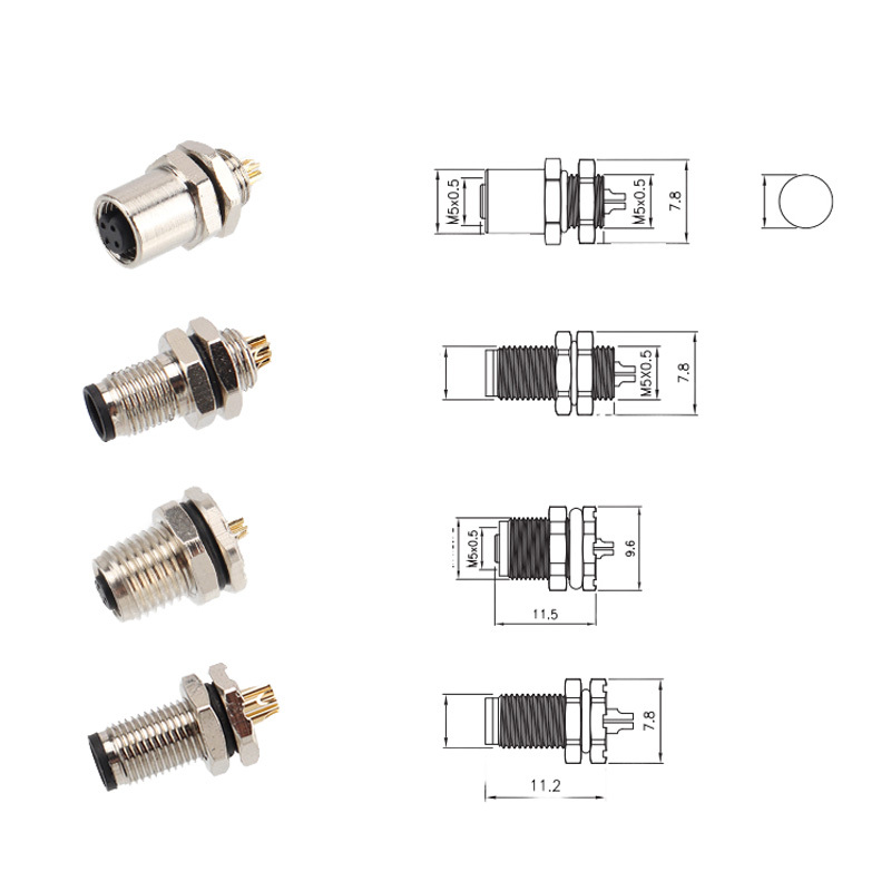 New IP67 Waterproof Brass Automotive Connectors