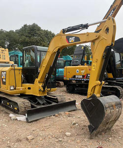 Mini-excavatrice Cat 306E2 d'occasion, équipement de construction hydraulique d'origine, bon état, faible nombre d'heures, à vendre - Product Image 1